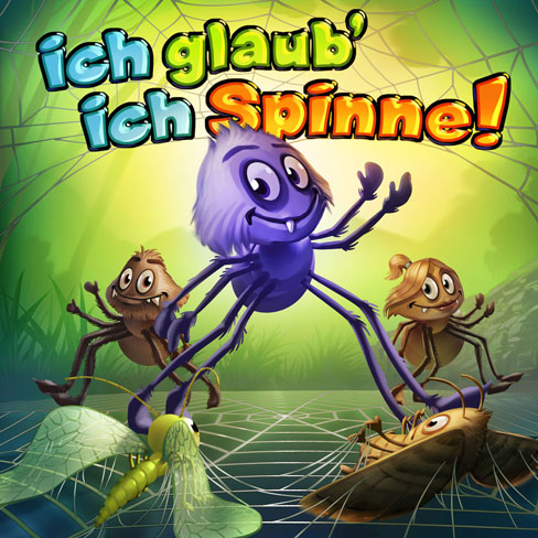 ich glaub' ich Spinne! – Cover Artwork